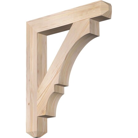 Ekena Millwork Balboa Craftsman Smooth Bracket, Douglas Fir, 3 1/2"W x 24"D x 28"H BKT04X24X28BOA04SDF